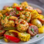 shrimp and sausage foil packs