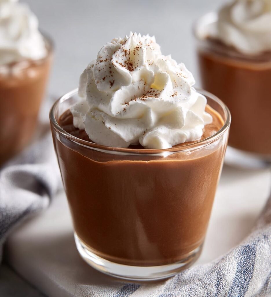 simple 3-ingredient pudding cups
