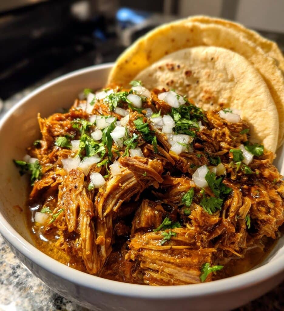 slow cooker pork carnitas