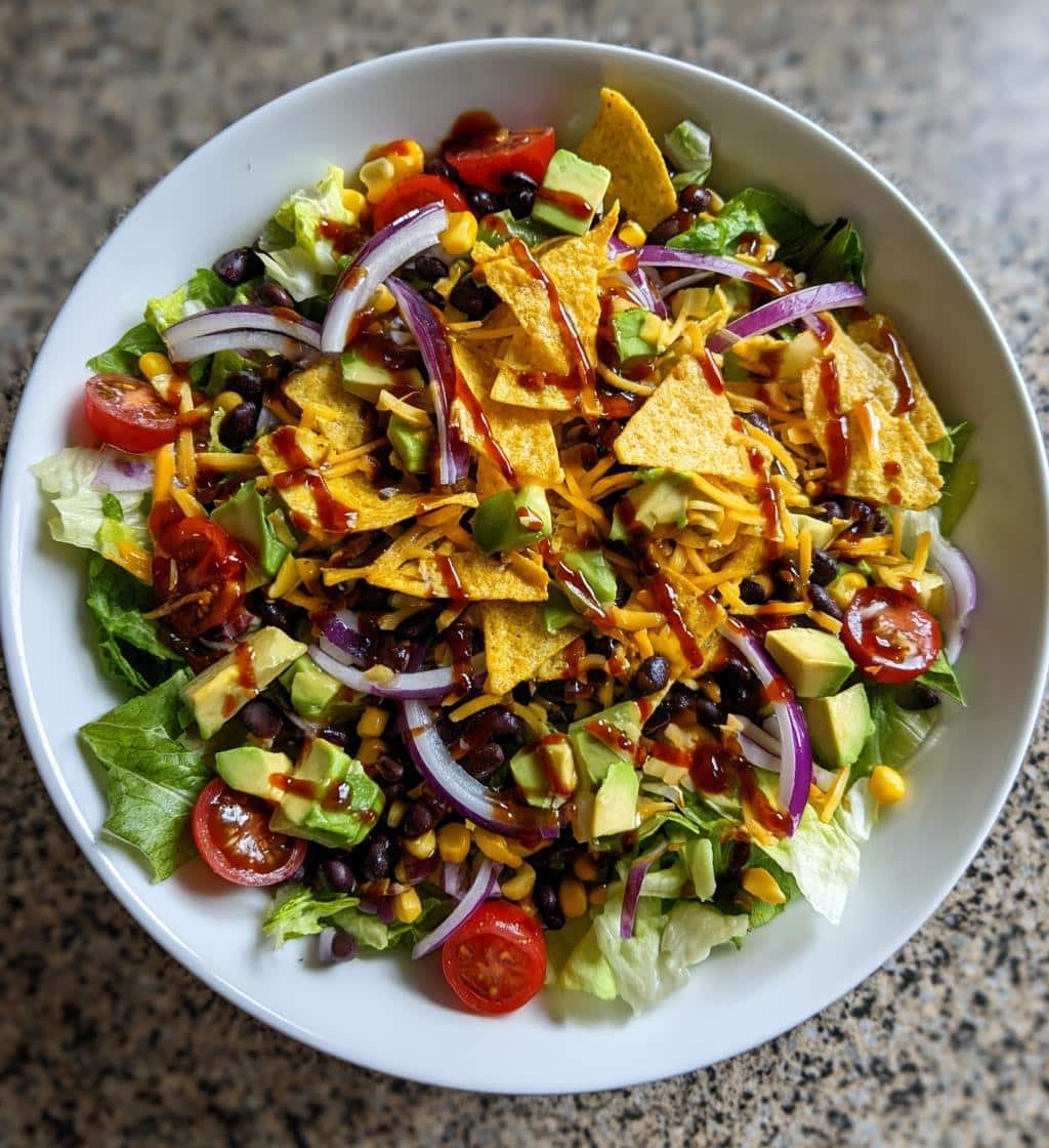 spicy southwest salad - detail 1