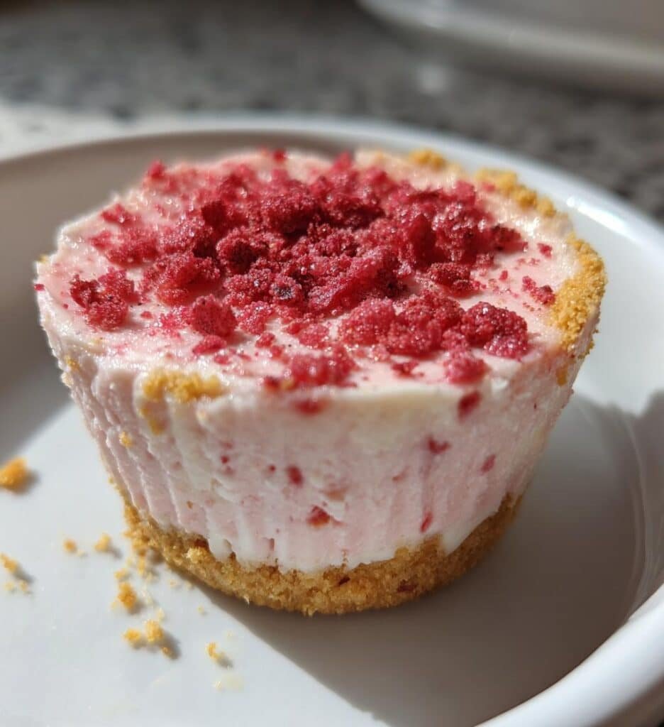 strawberry crunch cheesecake bites recipe