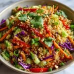 thai quinoa crunch salad