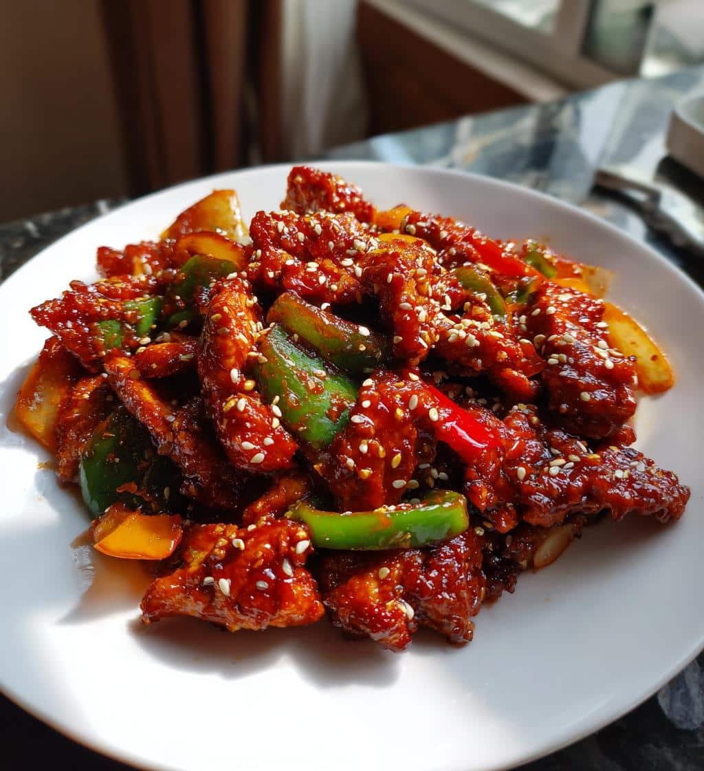 the best korean spicy chicken stir fry at home - detail 1