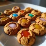 thumbprint cookies with icing