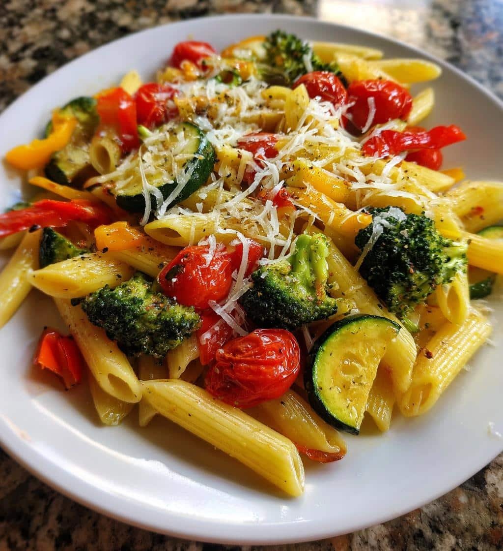 vibrant pasta primavera easy weeknight favorite - detail 1