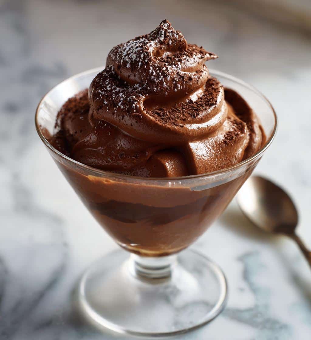 5-Minute Quick Dessert Chocolate Mousse: Heaven on a Spoon 3 quick dessert chocolate mousse recipe - detail 1